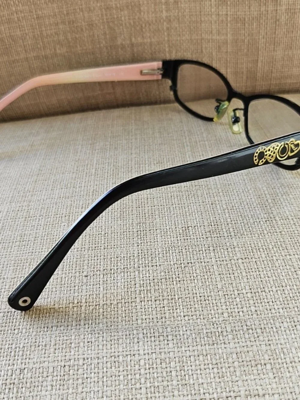 Coach Women Glasses Frame HC5007 Willow 9044 Satin Black Eyewear Eyeglasses